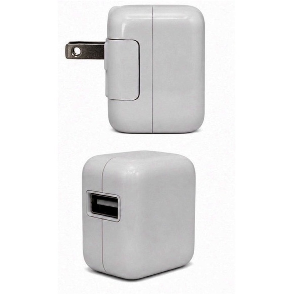 Apple 10W USB Power‎ Adapter Wall Charger White A1357 Folding Plug 28-7
